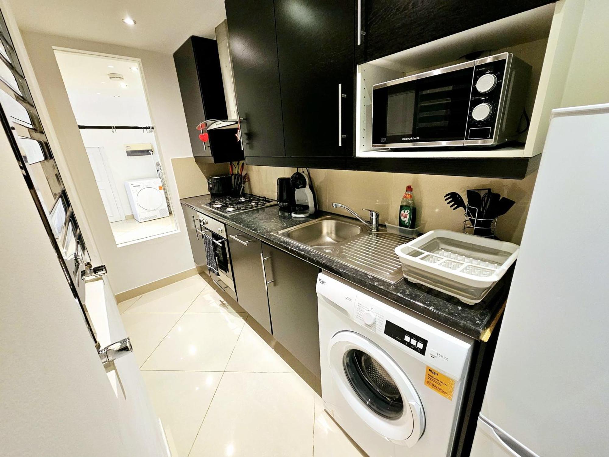 Modern Hyde Park Home With Private Entrance & Private Back Patio Near Bayswater & Paddington Stations London Luaran gambar